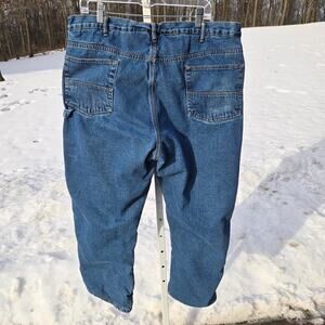 Berne Lined Men's Jeans Thinsulate Fleece 42x30 Carpenter Farm Workwear Outdoor